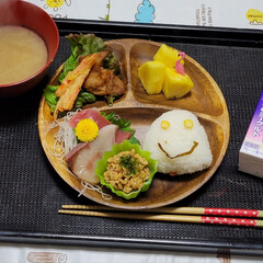 簡単弁当/昨夜の残り物/お弁当記録/今日のお弁当/サラダ弁当/お弁当/... 今日の娘の朝食&お弁当🍱
朝食⸜ 🍚🍴…
