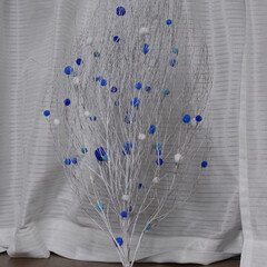 コキア/ハンドメイド/雑貨/DIY/クリスマス/クリスマスツリー/... コキアを白化粧して、クリスマスツリーに
…(1枚目)