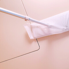クイックルワイパー | 花王(モップ、雑巾)を使ったクチコミ「バスルーム天井のお掃除✨

我が家のお風…」(1枚目)
