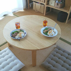 パインラック マンクス6230(2段) | ニトリ(オープンシェルフ)を使ったクチコミ「◤﻿お昼ご飯0820◢

メニュー‎𐩢𐩺…」(1枚目)