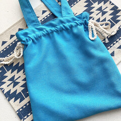 ハワイアンキルト/ホヌ/ブルー/巾着型バック/フリマ/minne/... 巾着型バックを作りました♪

長財布、ペ…(2枚目)