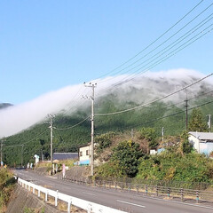 「ツエノ峰の雲海と風伝おろし♪
自然が作る…」(2枚目)