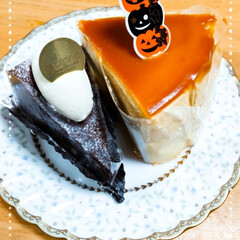 可愛い/ハロウィン/チョコ/カボチャ/ケーキ ハロウィンケーキ🎃
久しぶりのケーキです…(1枚目)