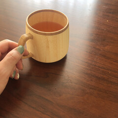 フラン マグ ＜ ホワイト ＞ | リヴェレット(マグカップ)を使ったクチコミ「紅茶やコーヒーを飲むことが多くて家事の休…」(1枚目)