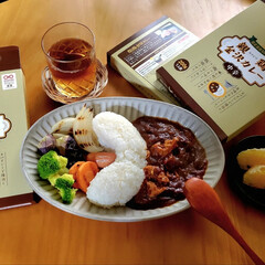 親鶏入り金沢カレー 3箱セット(カレー、 レトルトカレー)を使ったクチコミ「@foodone.official様より…」(1枚目)