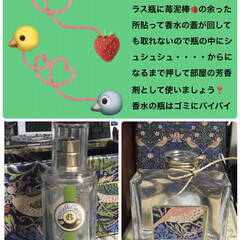 瓶/ウィリアムモリスインテリアシート/香水 だいぶ前にイスラエル🇮🇱の香水みなとみら…