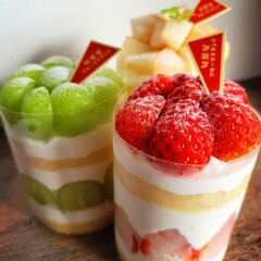 シャインマスカット/いちご/ショートケーキ/フルーツ/フード/ケーキ/... フルーツスタンド旬果屋🍈🍇🍍
八百屋さん…