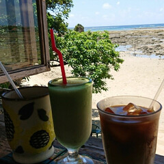 おやつタイム/おでかけ/旅行/フォロー大歓迎 沖縄に通って11年
やっと念願のカフェへ…(1枚目)