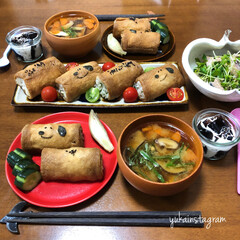 スヌーピー/いなり寿司/おうちごはん/フード/グルメ おはようございます☺︎
この前クラシルの…