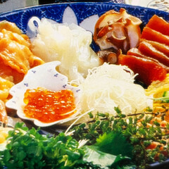 黒豆/うずら卵/チャーシュー/お正月/手巻き寿司/おうちごはん 北海道の知人に新鮮な海の幸を送っていただ…(4枚目)