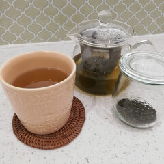 生活の知恵/お茶/おうちカフェ/食事情/暮らし 緑茶を炒るとほうじ茶になると聞きやってみ…(1枚目)