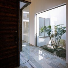 洗面室/浴室/玄関/リビング/設計/インテリア/... 玄関、廊下、水まわり♪
:
■haus-…(2枚目)
