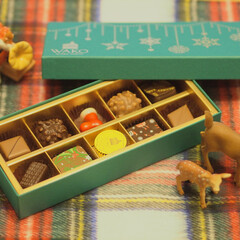 クリスマス/チョコレート/スイーツ/お菓子 母からもらったクリスマスチョコレート♡ …(1枚目)