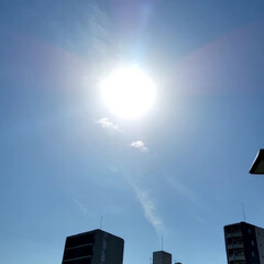 風景/空/いい天気 　🌺🍹🐊🍉🌴🌺🌴こんばんは(*^▽^*)…(1枚目)