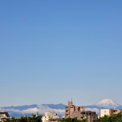 空/風景/富士山 🌺🍹🐊🍉🌴🌺🌴٩(*´︶`*)۶おはよ〜…(3枚目)