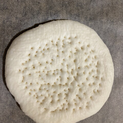 《冷蔵》 かけるチーズ かけちー 200g(その他チーズ、乳製品、卵)を使ったクチコミ「こんばんは^ ^

昨日焼いた　ナポリパ…」(2枚目)