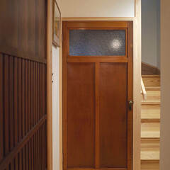 扉/ドア/インテリア/建築 トイレのドア。「どこでもドア見たいな扉」…(1枚目)