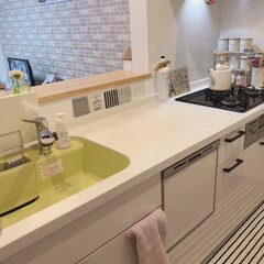 リクシルキッチン/LIXILキッチン/リクシル/LIXIL/ソープボトル/ケトル/... 我が家のキッチン☆
ほとんどが白いので、…
