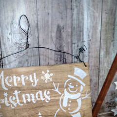 北海道/お家時間/猫のいる暮らし/幸せ/手作り/クリスマス/... シュールにクリスマスサインボード作りまし…(3枚目)