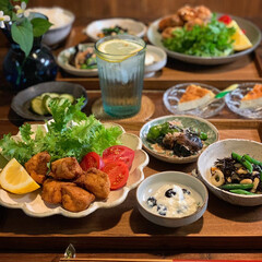 家庭料理/LIMIAごはんクラブ/健康ごはん/ダイエット/低糖質メニュー/夕飯/... 2020.6.17 水曜日
今日の晩御飯…