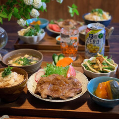 おうちごはん/家庭料理/夕飯/晩御飯/健康ごはん/LIMIAごはんクラブ/...
2020.4.16 木曜日
今日の晩御…