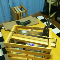 DIY 手造り工具箱です。(1枚目)