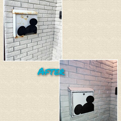 Nuri-Deco-Wall （ヌリ・デコ・ウォール） | アサヒペン(ペンキ、塗料)を使ったクチコミ「モニター当選✨
ヌリデコウォール施行 【…」(4枚目)