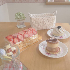 おうち時間/暮らし ケーキ🍰ありがとう😍💓💓(1枚目)