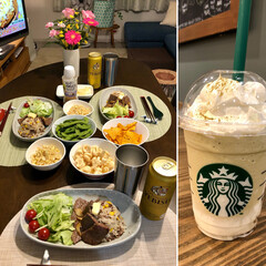 父の日/おうちごはん/フード 今日の夕ご飯❣️
今日は、娘が 作りまし…