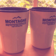 MONTAGNE/モンターニュ/セリア キャンプでコーヒーを飲むために購入(1枚目)