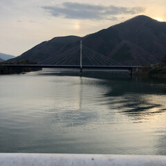 風景 初めての丹沢湖。
周りの山の景色が綺麗で…(1枚目)