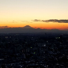 空/フォロー大歓迎/秋/風景 富士山がスッとキレイに浮かび上がっていま…(3枚目)