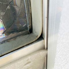 パッキン/掃除/窓 今日は窓のサッシとゴムパッキン の掃除を…(2枚目)