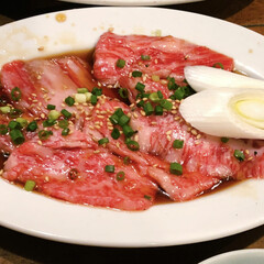 ホルモン/ゆうじ/渋谷/焼肉 同僚と食べたゆうじの肉。(1枚目)