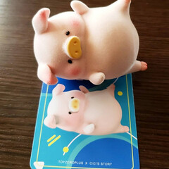 toyzeroplus/トレトイ/tretoy/子豚のlulu/フィギュア収集/フィギュア 香港で大人気の子豚のluluちゃんを買っ…(9枚目)
