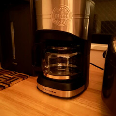 ホームコーヒースタンド ブラック RHCS-1（BK） | récolte(コーヒーメーカー)を使ったクチコミ「本日我が家の仲間入り🎵あたしはコーヒー飲…」(1枚目)