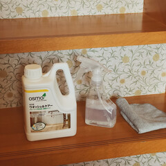 オスモウォッシュアンドケア― | オスモカラー(その他洗剤)を使ったクチコミ「オスモウォッシュアンドケアーで階段掃除し…」(2枚目)