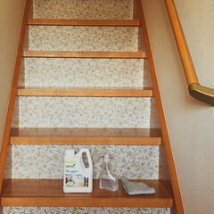 オスモウォッシュアンドケア― | オスモカラー(その他洗剤)を使ったクチコミ「オスモウォッシュアンドケアーで階段掃除し…」(3枚目)