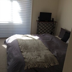 寝室/ZARAHOME/ラプアンカンクリショール ZARAHOMEで寝具を調達しました。
…(1枚目)