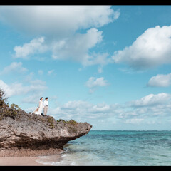 新婚旅行/石垣島/ウエディング写真 石垣島に新婚旅行に行ってた娘、ドレス着て…(3枚目)