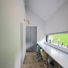 子供部屋/建築/建築家/建築士/設計士/建築家と建てる家/... 家族揃って勉強できるスペース(1枚目)
