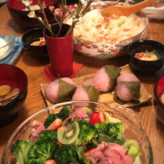 LIMIAごはんクラブ/わたしのごはん/おうちごはんクラブ 雛祭りの食卓に並ぶのは
キウイと苺のロー…(2枚目)