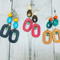 ありがとうございました/楽しい時間/ワイワイ/手作りピアス/お客様/ネット販売/... ご覧いただきありがとうございます😊mam…