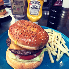 お昼ごはん/渋谷/ハンバーガー/ランチ/グルメ/フード 美味しいハンバーガー食べてきました♪🍔(1枚目)
