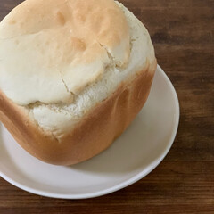 1斤タイプ ホームベーカリー SD-SB1 | パナソニック(ホームベーカリー)を使ったクチコミ「今日もホームベーカリーで早焼きパン。今回…」(1枚目)
