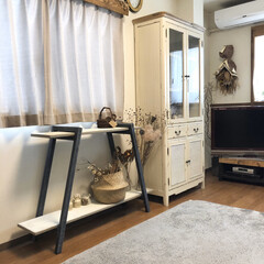 英字スタンプ/シャビー/サビ風/エイジング塗装/ペイント/アンティーク風/... こんにちは😊
先日届いたキャンプ棚をペイ…