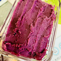 紫芋餡/手作り/紫芋 紫芋餡たくさん作ったよ🤗🍠

先日とても…(2枚目)