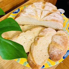 ブリエ/自家製天然酵母パン/手作りパン 自家製天然酵母パン💝ブリエ

カット🗡し…(4枚目)