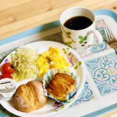 めくれるデニッシュ/卵サンド/自家製パン🥐/グルメ/朝食/手作りパン ☕️ good morning 🥐

ま…(5枚目)