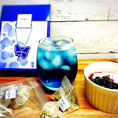 おうち時間/アラフォー主婦/副作用/ダイエット/美容と健康/青いお茶/...
🔷Butterfly pea🔷
青い…